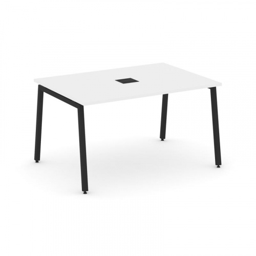 Style Project Стол переговорный SN-4A.SPRG-004 Тиквуд Светлый/Металл Белый 1580*980*750 фото 12