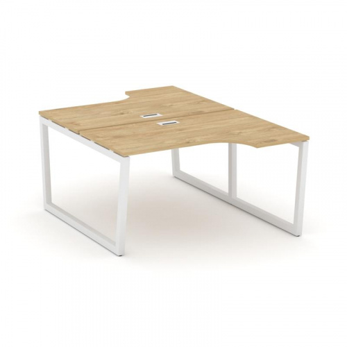 Style Project Рабочая станция эргоном. SN-5T2.DRPA-001 Акация Лорка/Металл Антрацит/Заглушка Пластик фото 3