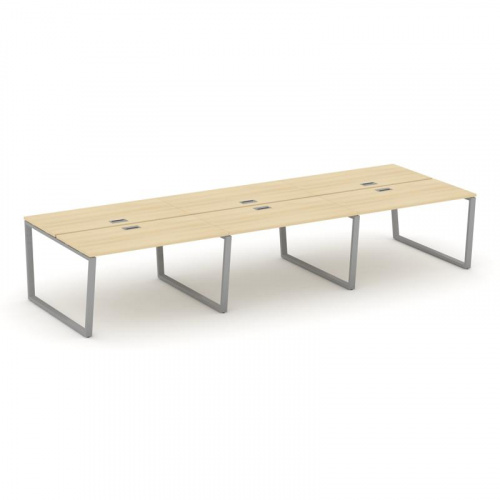 Style Project Рабочая станция 2-х сторон. SN-6T2.DRS-071 Акация Лорка/Металл Антрацит/Заглушка Пласт фото 20