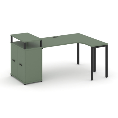 Стол эргономичный с опорным распашным шкафом Concept CN.SA-212(R)