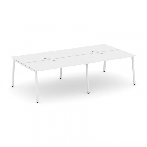 Style Project Рабочая станция 2-х сторон. SN-4A.DRS-033 Дуб Табак/Металл Белый 2760*1232*750 фото 20