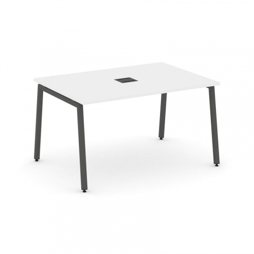 Style Project Стол переговорный SN-4A.SPRG-004 Тиквуд Светлый/Металл Белый 1580*980*750 фото 19