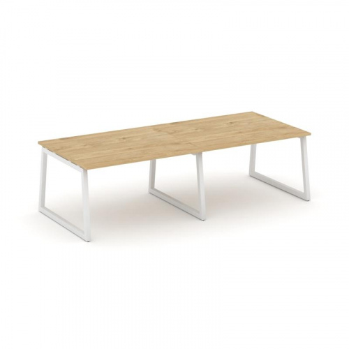 Style Project Стол переговорный SN-5T1.SPRG-042.3 Акация Лорка/Металл Антрацит 2360*1180*750 фото 3