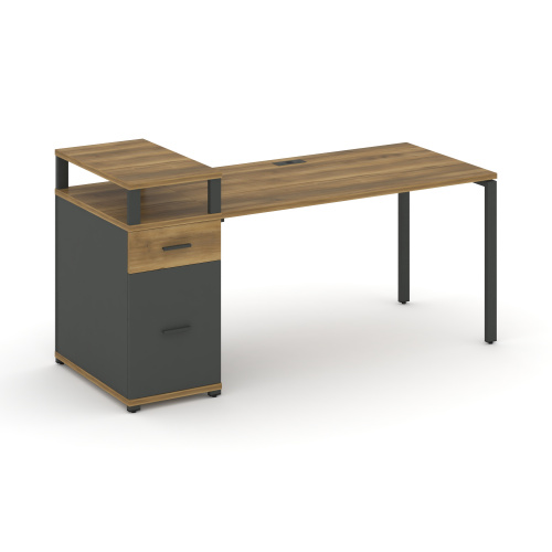 Стол офисный с опорной тумбой Concept CN.SP-413