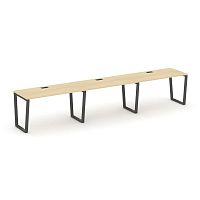 Style Project Рабочая станция 1 сторон. SN-6T2.ORS-032 Акация Лорка/Металл Антрацит/Заглушка Пластик