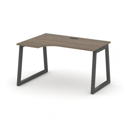Style Project Стол рабочий эргоном. SN-5T1.SPA-022(L) Акация Лорка/Металл Антрацит/Заглушка Пластик фото 25