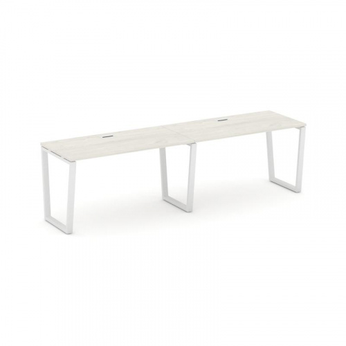 Style Project Рабочая станция 1 сторон. SN-6T2.ORS-022 Акация Лорка/Металл Антрацит/Заглушка Пластик фото 13