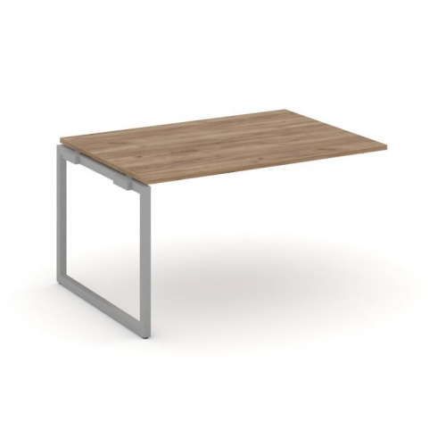 Style Project Проходной наб. элем. перег. стола SN-4O.NSPRG-003.3 Дуб Наварра/Металл Белый 1380*980* фото 4