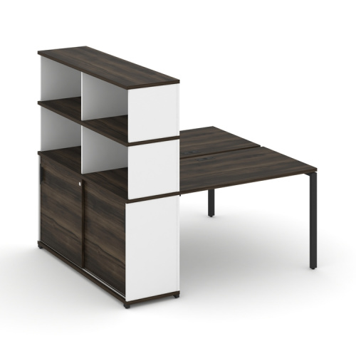 Бенч-система с опорным шкафом-купе с надставкой Concept CN.DRS-242 фото 9