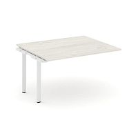 Style Project Проходной наб. элем. перег. стола SN-6P.NSPRG-032.3 Дуб Наварра/Металл Белый 1180*1180