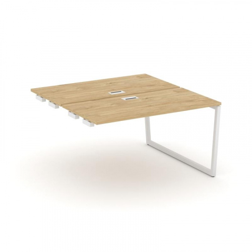 Style Project Стол-приставка к опор. элем. SN-4T2.DPRS-024 Акация Лорка/Металл Антрацит/Заглушка Пла фото 3