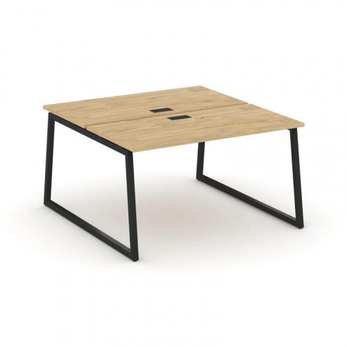 Style Project Рабочая станция 2-х сторон. SN-4T1.DRS-014 Акация Лорка/Металл Антрацит/Заглушка Пласт