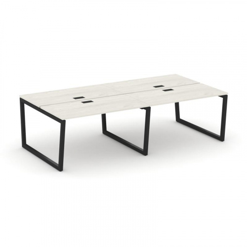 Style Project Рабочая станция 2-х сторон. SN-5T2.DRS-044 Акация Лорка/Металл Антрацит/Заглушка Пласт фото 4