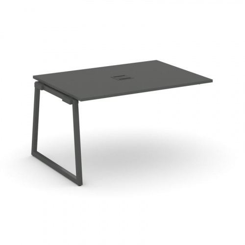 Style Project Проходной наб. элем. перег. стола SN-4T1.NSPRG-003 Акация Лорка/Металл Антрацит/Заглуш фото 27