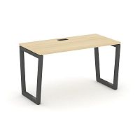 Style Project Стол письменный SN-5T2.SP-022 Акация Лорка/Металл Антрацит/Заглушка Пластик Черный 118