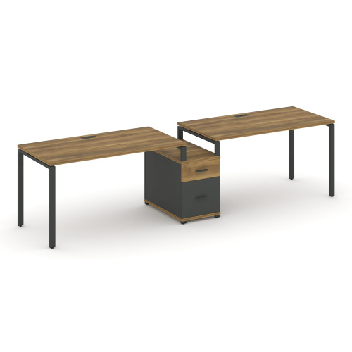 Бенч-система на 2 места с 1 опорной тумбой Concept CN.ORS-306 фото 3