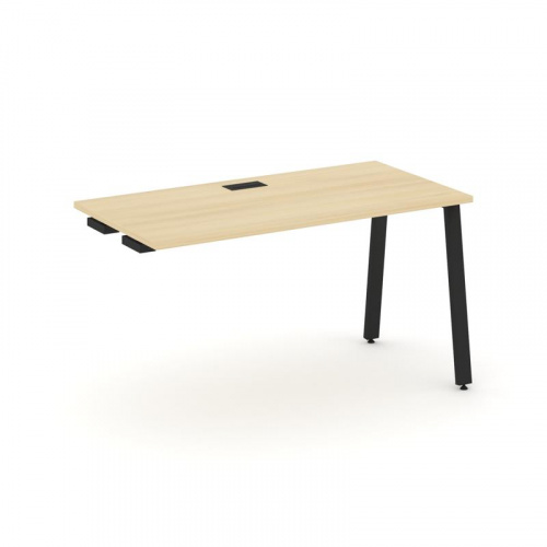 Style Project Стол-приставка к опор. элем. SN-6A.OPRS-014 Дуб Табак/Металл Белый 1580*700*750 фото 10