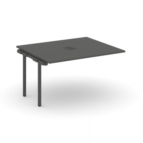 Style Project Проходной наб. элем. перег. стола SN-4P.NSPRG-034 Вяз Благородный/Металл Черный 1580*1 фото 6