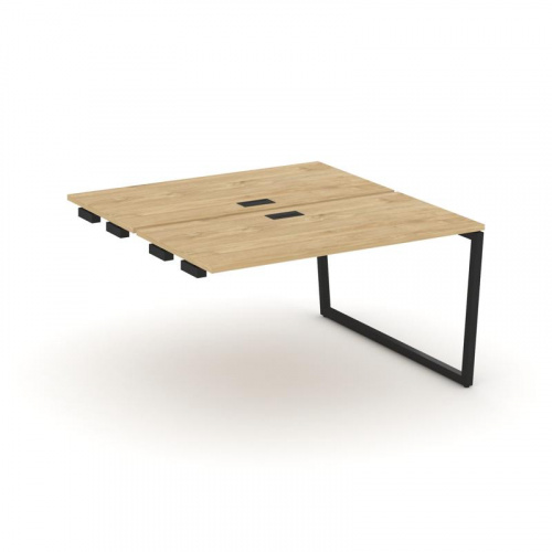 Style Project Стол-приставка к опор. элем. SN-4T2.DPRS-024 Акация Лорка/Металл Антрацит/Заглушка Пла