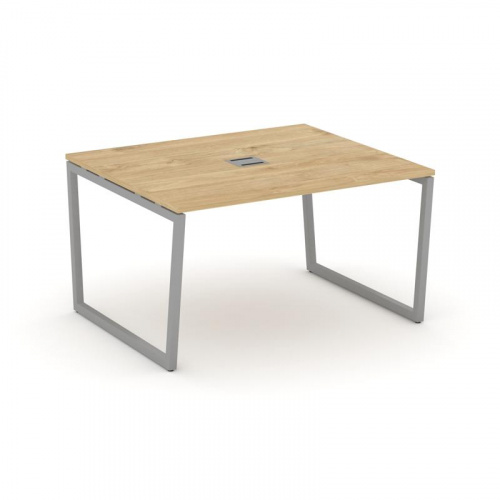 Style Project Стол переговорный SN-4T2.SPRG-032 Акация Лорка/Металл Антрацит/Заглушка Металл Антраци фото 2