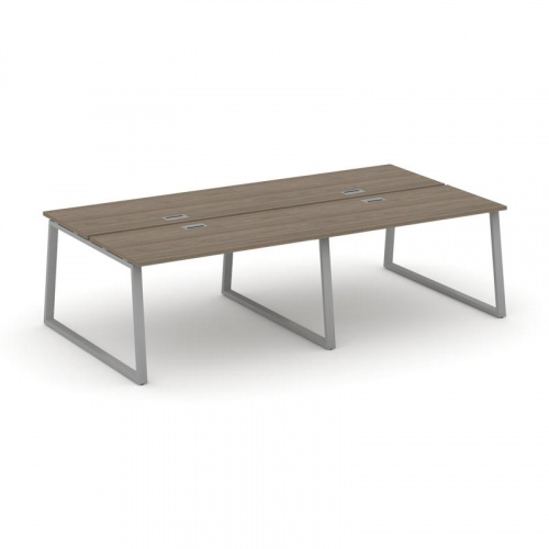 Style Project Рабочая станция 2-х сторон. SN-6T1.DRS-032 Акация Лорка/Металл Антрацит/Заглушка Пласт фото 14