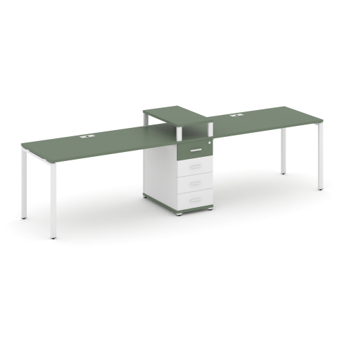 Бенч-система на 2 места с 1 опорной тумбой Concept CN.ORS-420 фото 5