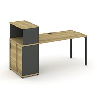 Стол офисный с опорным шкафом-купе Concept CN.SP-237