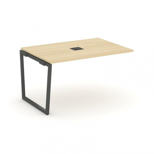 Style Project Проходной наб. элем. перег. стола SN-4T2.NSPRG-004 Акация Лорка/Металл Антрацит/Заглуш фото 28