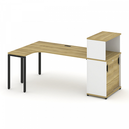 Стол эргономичный с опорным шкафом-купе Concept CN.SA-220(L)
