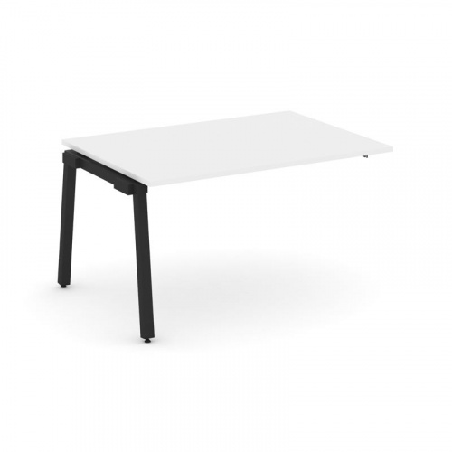 Style Project Проходной наб. элем. перег. стола SN-5A.NSPRG-001.3 Дуб Табак/Металл Белый 980*980*750