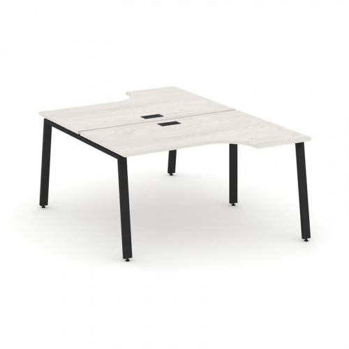 Style Project Рабочая станция эргоном. SN-6A.DRPA-002 Тиквуд Светлый/Металл Антрацит 1580*1232/1992* фото 8