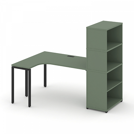 Стол эргономичный с опорным стеллажом Concept CN.SA-208(L)