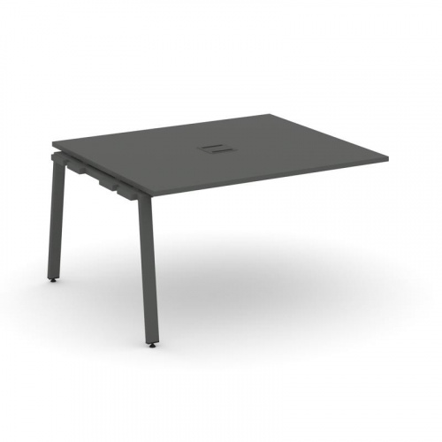 Style Project Проходной наб. элем. перег. стола SN-6A.NSPRG-033 Дуб Наварра/Металл Белый 1380*1180*7 фото 26