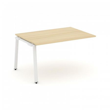 Style Project Проходной наб. элем. перег. стола SN-6A.NSPRG-002.3 Акация Лорка/Металл Белый 1180*980