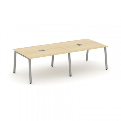 Style Project Стол переговорный SN-6A.SPRG-043 Тиквуд Светлый/Металл Антрацит 2760*1180*750 фото 3