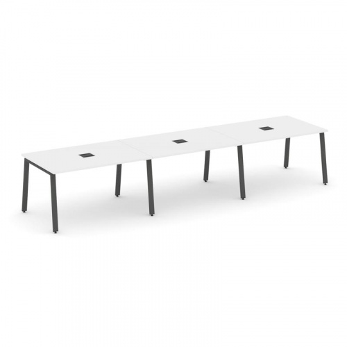 Style Project Стол переговорный SN-6A.SPRG-024 Дуб Наварра/Металл Белый 4740*980*750 фото 17 Style Project Стол переговорный SN-6A.SPRG-024 Дуб Наварра/Металл Белый 4740*980*750 фото 17