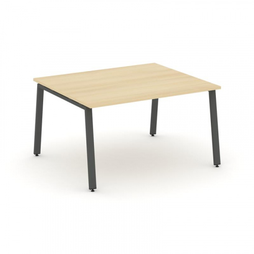 Style Project Стол переговорный SN-6A.SPRG-032.3 Тиквуд Светлый/Металл Белый 1180*1180*750 фото 24