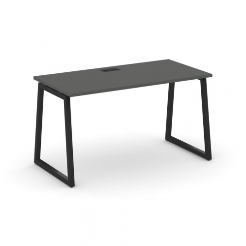 Style Project Стол письменный SN-4T1.SP-023 Акация Лорка/Металл Антрацит/Заглушка Пластик Черный 138 фото 7