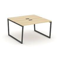 Style Project Рабочая станция 2-х сторон. SN-4T2.DRS-012 Акация Лорка/Металл Антрацит/Заглушка Пласт