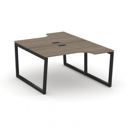 Style Project Рабочая станция эргоном. SN-5T2.DRPA-001 Акация Лорка/Металл Антрацит/Заглушка Пластик фото 7