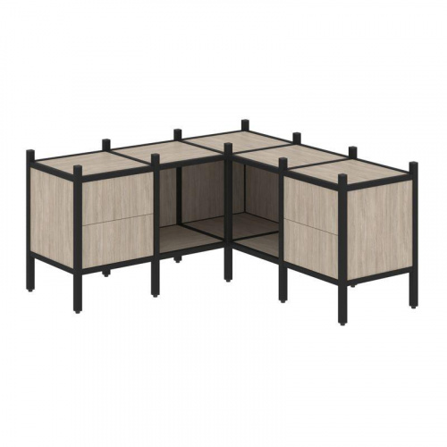 Стеллаж офисный угловой Loft VR.L-27 фото 3