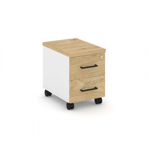 Style Project Тумба мобильная з/с ЛХДФ SN.TM-003 Акация Лорка/Черный Ручки 320*460*437 фото 8