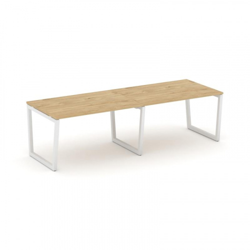 Style Project Стол переговорный SN-5T2.SPRG-011.3 Акация Лорка/Металл Антрацит 1960*980*750 фото 3