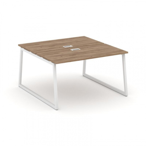 Style Project Рабочая станция 2-х сторон. SN-4T1.DRS-014 Акация Лорка/Металл Антрацит/Заглушка Пласт фото 16