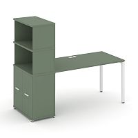 Стол офисный с опорным распашным шкафом Concept CN.SP-230