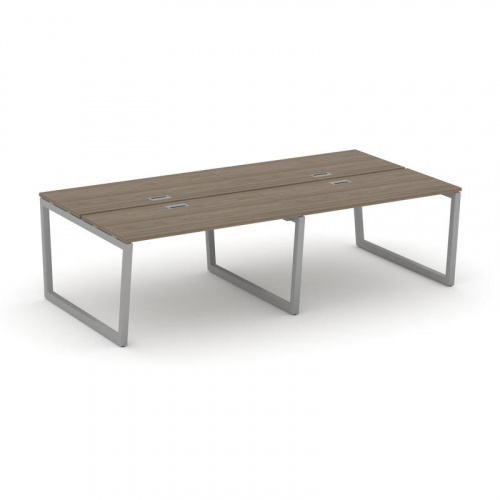 Style Project Рабочая станция 2-х сторон. SN-5T2.DRS-044 Акация Лорка/Металл Антрацит/Заглушка Пласт фото 14