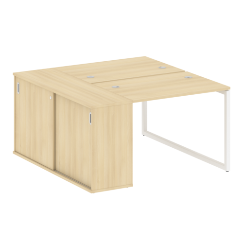 Бенч-система с шкафом-купе на О-обр. м/к Metal System Quattro 40БО.РС-СШК-1.1 фото 15