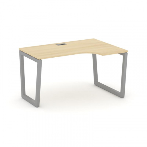 Style Project Стол рабочий эргоном. SN-5T2.SPA-001(R) Акация Лорка/Металл Антрацит/Заглушка Пластик фото 20