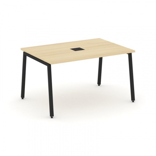 Style Project Стол переговорный SN-4A.SPRG-004 Тиквуд Светлый/Металл Белый 1580*980*750 фото 10