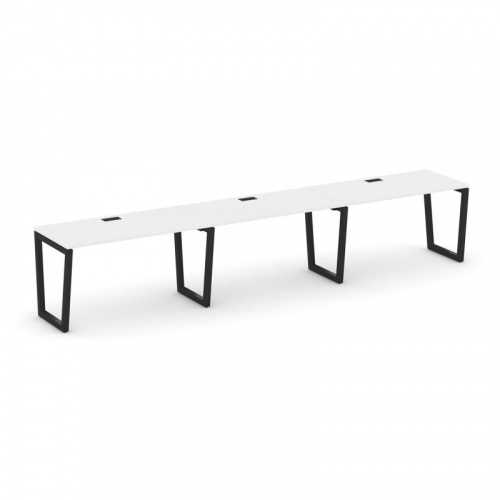 Style Project Рабочая станция 1 сторон. SN-5T2.ORS-031 Акация Лорка/Металл Антрацит/Заглушка Пластик фото 7